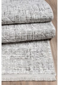 Resim Kaymaz Taban Yıkanabilir Modern Salon Mutfak Oturma Odası Çocuk Odası Halısı 5002 Taş 