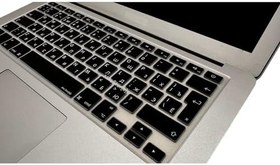 Resim McStorey Rusça Klavye Koruyucu Silikon Apple MacBook Air 13 & Pro 13/15 ile Uyumlu | UK ISO Ters L Enter | A1278 A1502 A1425 A1369 A1466 A1286 A1398 Siyah 