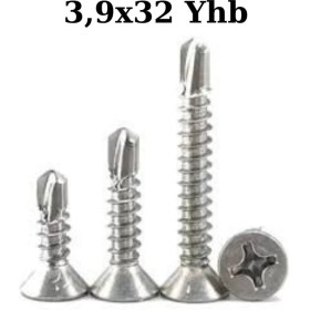 Resim Seka Hand Tools 3,9X32 Yhb Ispanyolet Vida 25 Adet 
