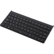 Resim Zsykd GK808 Ultra-Ince Katlanabilir Bluetooth V3.0 Klavye (Yurt Dışından) 