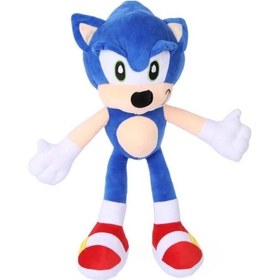 Resim 45 Cm Sonic Peluş - Kirpi Peluş - Sonic The Hedgehog Renkli 