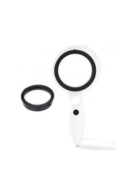 Resim Okumak İçin Işıkla Büyütme, Madeni Para Kuyumcuları Hobileri İçin 12x 5x 2.5x El Tipi Led Aydınlatmalı Büyüteç 