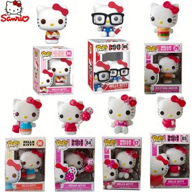 Resim Sanrio (POP) Hello Kitty #65 Vinil Figür, Gözlük Takmış Hello Kitty Bebek, Anime Koleksiyonluk, Masa Dekoru, Yıldönümü, Mezuniyet Sezonu, Şükran Günü, Bağımsızlık Günü, Cadılar Bayramı İçin Yaratıcı Hediye, Arkadaşlar ve En Yakınlar İçin Mükemmel Hediye 