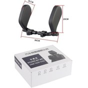 Resim Wondernest Çocuklar Ve Yetişkinler İçin Araba Koltuğu Kafalığı, Boyun Yastığı, Uyku Destek Kahve 