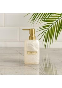 Resim Mien Sıvı Sabunluk - Beyaz - 14 Cm Beyaz 