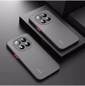 Resim Xiaomi Redmi Note 14 Pro 4g Kılıf Mat Renkli Tuşlu Silikon Koruma 