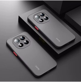 Resim Xiaomi Redmi Note 14 Pro 4g Kılıf Mat Renkli Tuşlu Silikon Koruma 