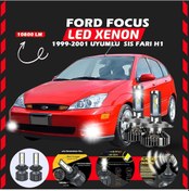 Resim Ford Focus 1 1999-2001 Sis Farı Uyumlu Şimşek Etkili Led Xenon Premium Series H1 