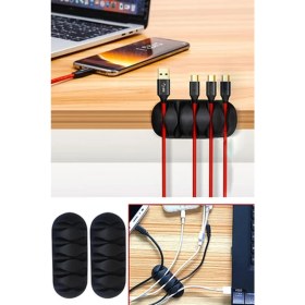 Resim Storemax 5 Kanallı Kablo Kanalı Toparlama Aparatı 3 Adet 