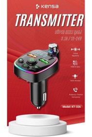 Resim KRİZANTEM Şarj Özellikli Dijital Göstergeli Bluetooth Fm Transmitter Çakmaklık Yeni Nesil Ultra Dayanıklı 