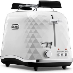 Resim DeLonghi Brillante CTJ 2103.W Ekmek Kızartma Makinesi-Beyaz 