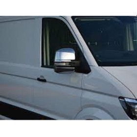 Resim Volkswagen Crafter 2018- Sonrası Ayna Kapağı 2 Parça Abs Krom 
