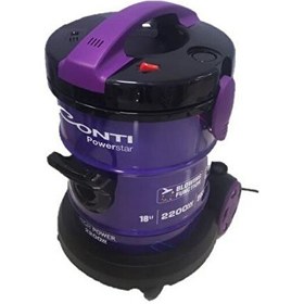 Resim Conti 102 Powerstar Mor Elektrikli Toz Torbasız Süpürge 
