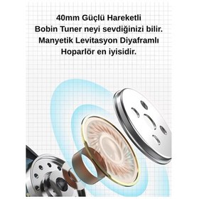 Resim Wearfitpro Y21 Rgb Işık Efektli İntercom Bluetooth Motosiklet Kask Kulaklığı İntercom Kulaklık 