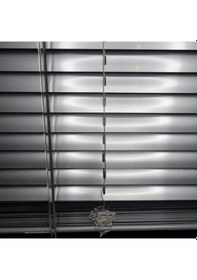 Resim Açık Gri 25 Mm Metal Jaluzi Açık Gri 