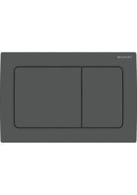 Resim Geberit Alpha30 Kumanda Paneli Mat Siyah 