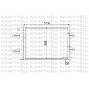 Resim Kraftvoll-08060127 - Klıma Radyatoru Polo Cordoba Ibıza Iı Iv F 