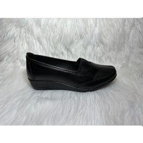 Resim Ayzen Dolgu Topuk Kadın Ayakkabı Ckr00750 Siyah 