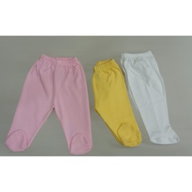 Resim özdemirli bebe Patikli Alt Pijama Ayaklı 3 Lü Paket 