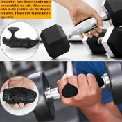 Resim 2 Adet Kaymaz Fitness Tutuş Pedleri - Silikon Kaydırmaz Avuç İçi Destekleri, Çekme Egzersizleri, Barbell, Dambıl, Ağırlık Kaldırma Eldivenleri Gibi Çeşitli Egzersizler İçin Uygun, En İyi Noel Hediyesi, Mükemmel Şükran Günü Seçimi 