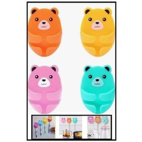 Resim Fiş Tutucu 4 Adet Kendinden Yapışkanlı Kablo Fiş Priz Tutucu Airfreyer Mutfak Düzenleyici 