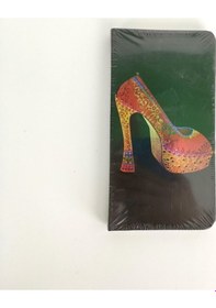 Resim Moda Içerikli Sert Kapaklı Çizgili Defter 160 Yaprak Yeşil 