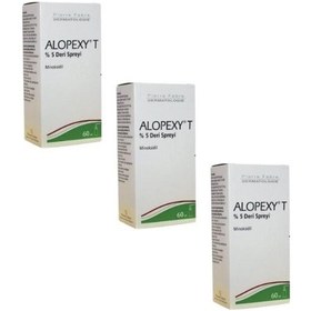Resim Alopexy T %5 Deri Spreyi 60 Ml 3 Adet 