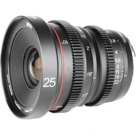 Resim Meike 25mm T2.2 Manuel Odaklı Sinema Lensi (Fujifilm X Mount) 