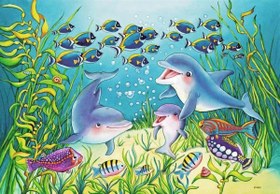Resim Ravensburger 2x12 Parça Puzzle Sea Bed 076253 