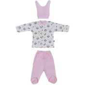 Resim Sebi Bebe Bebek Pijama Takımı Desenli Arı Baskılı 