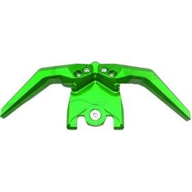 Resim Kawasaki Ninja 300 - 250 - Z250 - Z300 Uyumlu Arka Yolcu Tutamağı Yeşil Çok Renkli 