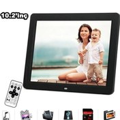 Resim Kingboss 10 Inç Lcd Ekran Dijital Fotoğraf Çerçevesi Müzik Çalma Video+mp3 