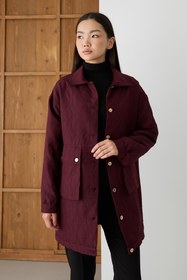 Resim Master Kapitone Kap Bordo - 2 (40-42) 
