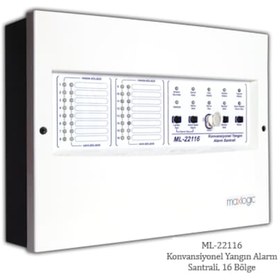 Resim Mavigard Ml-22108 8 Bölge Yangın Alarm Santrali Konvansiyonel 8 