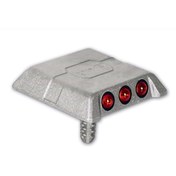 Resim İleri Trafik Ankrajlı Metal Yol Butonu 