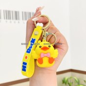 Resim Silver1 Gıoıo Anahtarlık Küçük Kolye Hediye Sevimli Üç Boyutlu Bebek Okul Çantası Çanta Çekicilik (Yurt Dışından) 