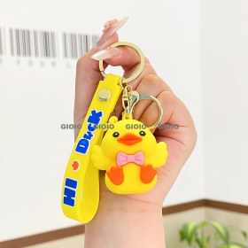 Resim Silver1 Gıoıo Anahtarlık Küçük Kolye Hediye Sevimli Üç Boyutlu Bebek Okul Çantası Çanta Çekicilik (Yurt Dışından) 