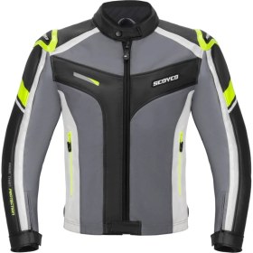 Resim Scoyco Jk 152 Motosiklet Montu Neon-Nardo Gri 
