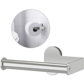 Resim IKEA Metal Wc Banyo Tuvalet Kağıtlığı Metal 