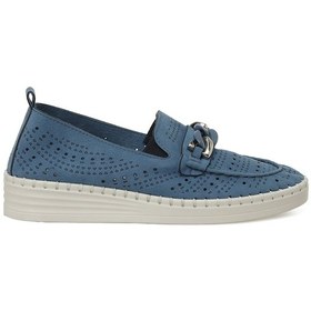 Resim Polaris 166781.z5fx Mavi Kadın Loafer 000000000101974710 Mavi 