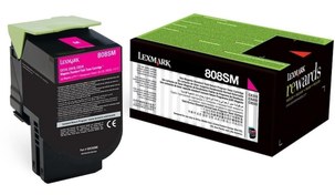 Resim Lexmark CX410-80C8SM0 Orjinal Kırmızı Toner Y.K. 