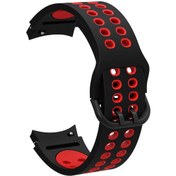 Resim Galaxy Watch Uyumlu 4 40mm Krd-02 Uyumlu Zore Kordon-mavi-sarı 