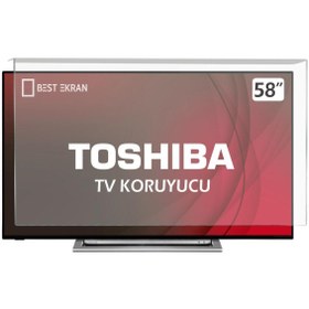 Resim Bestekran Toshıba 58ua3d63dt Tv Ekran Koruyucu 146 Cm Led Oled Qled Androıd 4k-8k Ultra Hd Smart 