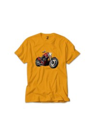 Resim Chopper Cruiser Sarı Tişört 