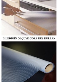 Resim Eva Raflık Kaymaz Dolap İçi Çekmece Raf Örtüsü Kaydırmaz 3 M 