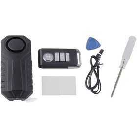 Resim Kablosuz Anti-hırsızlık Titreşim Motosiklet Bisiklet Uzaktan Kumandalı Su Geçirmez Güvenlik Bisikleti Alarmı 