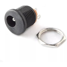 Resim Ic-257 Dc Şase 2.1 Mm 5.5X2.1 Mm Erkek Şase Jak Fiş Somunlu 100 Adet 