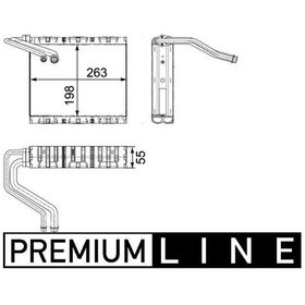 Resim Mahle Ae85000p - Evaporatör Dıscovery Sport L550 Freelander 2 L3 