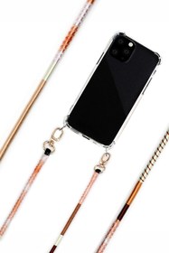 Resim Vorson El Yapımı Iphone Xs Max Uyumlu Kılıflı Telefon Askısı - Champagne 