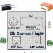 Resim İlk Devrem Flaşör - Kendin Yap Kiti 
